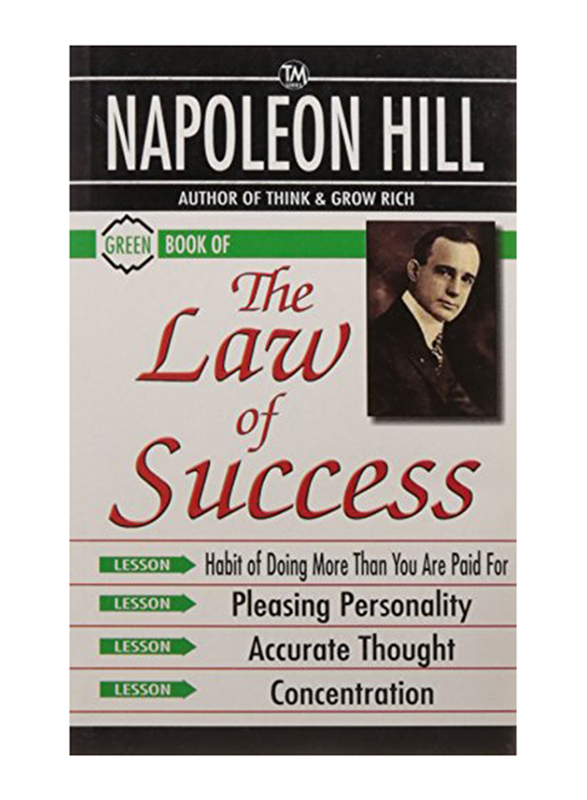 

Green Book of the Law of Success, Paperback Book, By: Napoleon Hill