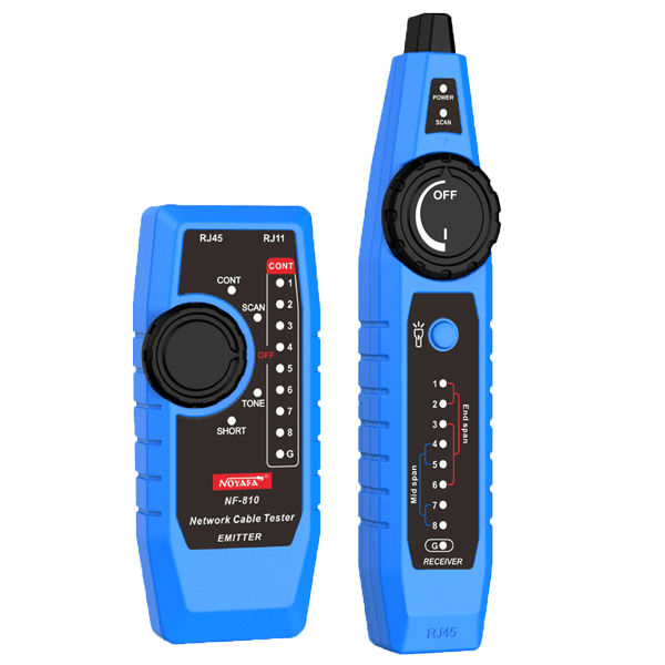 

Noyafa Network Cable Tester Kit NF810, Bulk Pack (8 pieces)