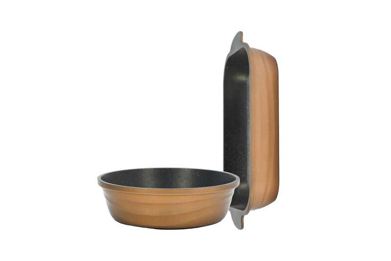 

Neoklein - 2pcs Titanium Oven Trays set -Gold Color
