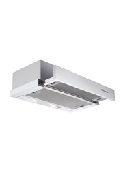 Candy 60cm Built-in Hood, 256W, CBT625/3XX, Silver