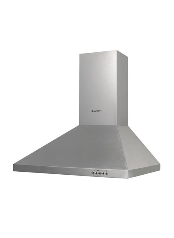 

Candy 60cm Chimney Hood, 121W, CCE16/2X, Silver