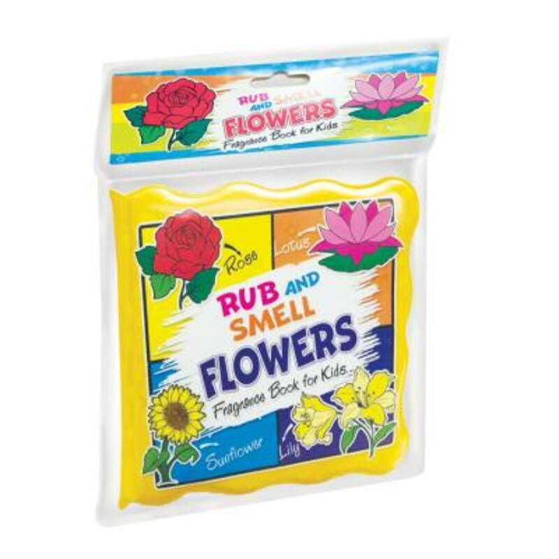 

Rub And Smell Flowers Fragrance Book for Kids, Bath Book, By: Dreamland Publications