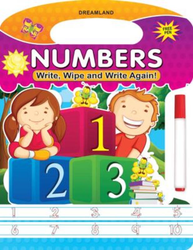 

Write and Wipe Book Numbers, Paperback Book, By: Dreamland Publications