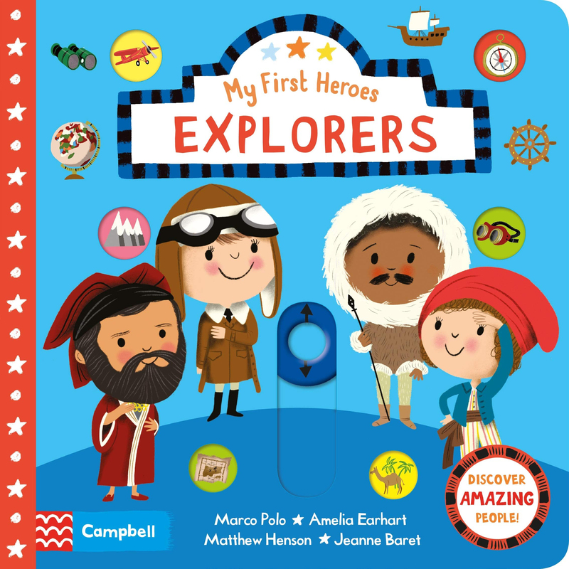 

Explorers, Board Book, By: Campbell Books