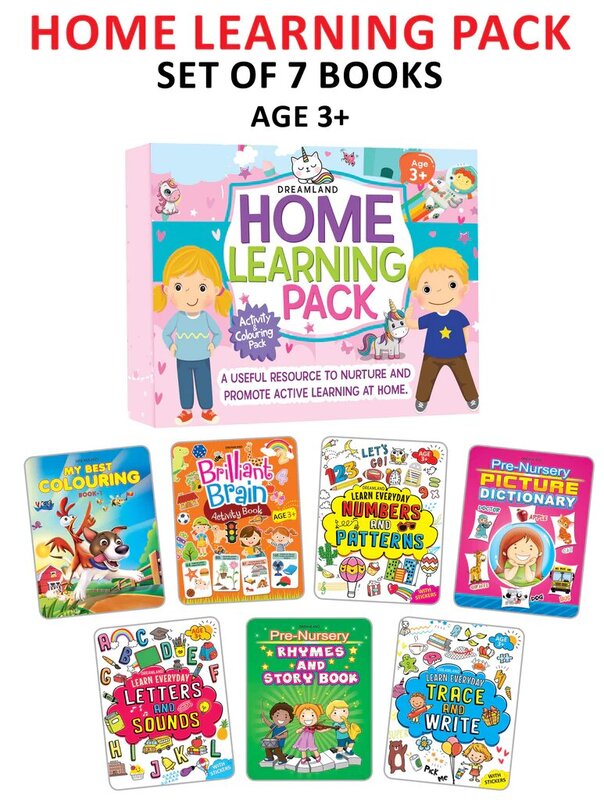 

Home Learning Pack for Age 3+, Paperback Book, By: Dreamland Publications