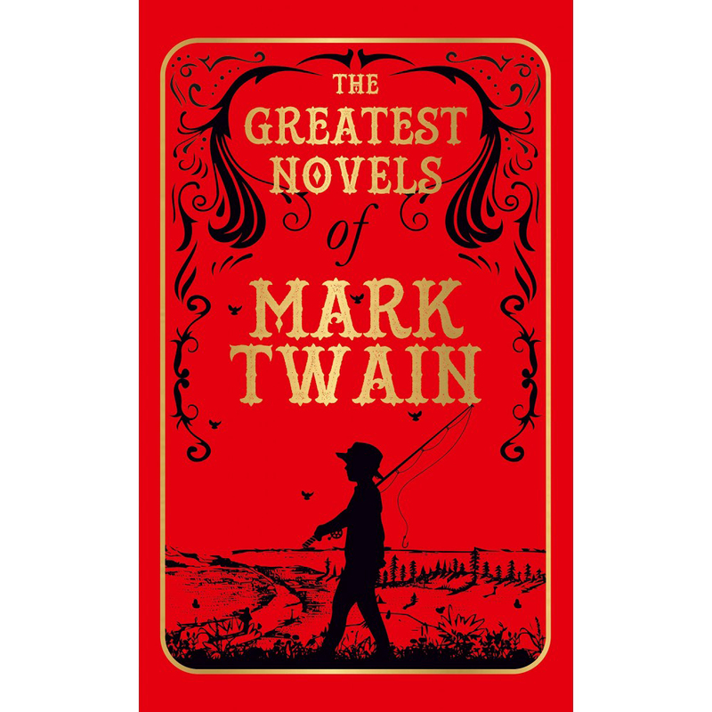 

The Greatest Novels of Mark Twain (Deluxe Edition), Hardcover Book, By: Mark Twain