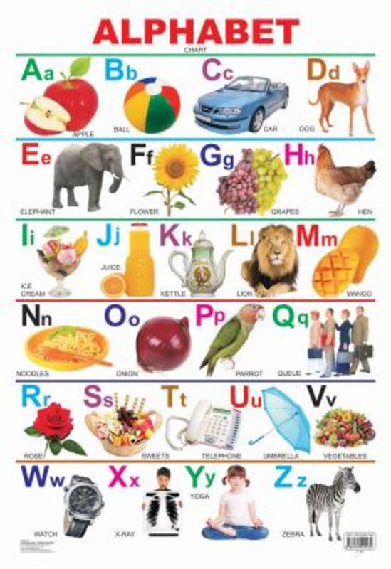 

Dreamland Charts Alphabet, Fold-Out Book or Chart, By: Dreamland Publications