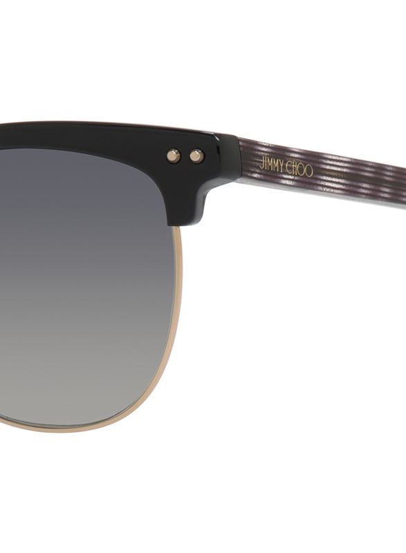 Jimmy Choo Aviator Full-Rim Grey Sunglasses Unisex, Grey Gradient Lens, ARAYA/S LYWVK