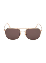 Tom Ford Aviator Full Rim Gold Sunglasses Unisex, Brown Gradient Lens, TF827 28E 56-20
