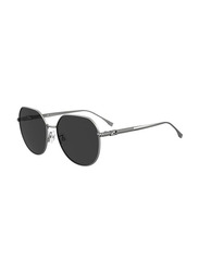 Fendi Aviator Full Rim Black Sunglasses for Women, Grey Lens, FF 0451/F/S 6LBIR 62-18 145