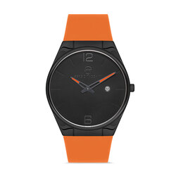 Sergio Tacchini Analog Watch for Men with Silicone Band, ST.1.10111-6, Brown-Black