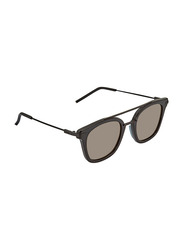 Fendi Square Full Rim Black Sunglasses for Women, Brown Lens, FF 0224/S 80770 48-22 145