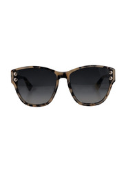 Christian Dior Aviator Full Rim Havana Brown Sunglasses for Women, Grey Lens, DIORADDICT3 AHF1I 60-17 145