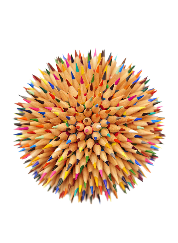 Kores Kolores Hobby Triangular Colour Pencils, 50 Piece, Multicolour