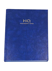 Navneet HQ Manuscript Book, 3Q, 144 Sheets, A4 Size, Blue