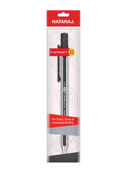 Nataraj Platinum-X Mechanical Pencil, 0.7mm, Silver