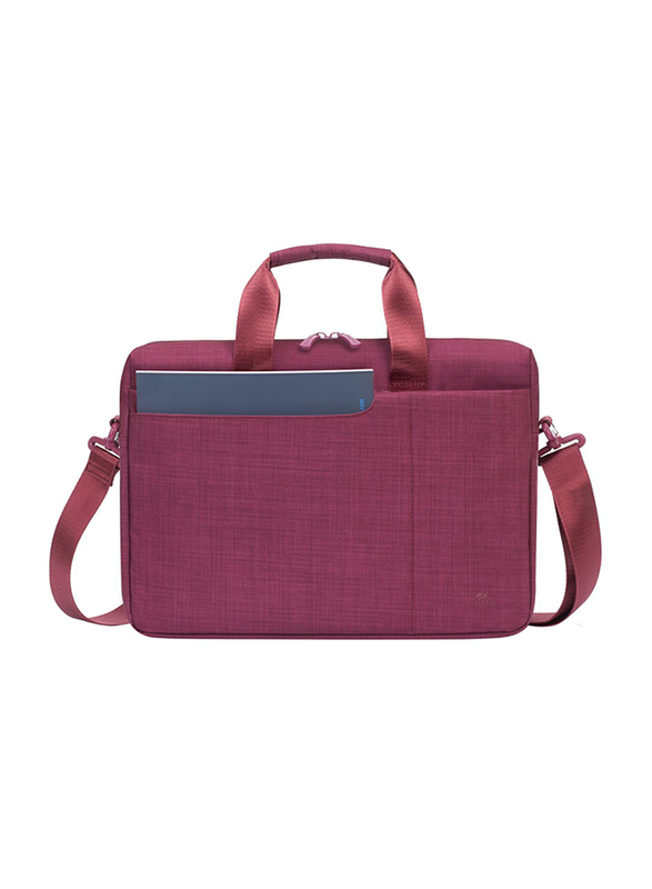 Rivacase 13.3-inch Shoulder Laptop Bag, Red