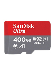 SanDisk 400GB Ultra Micro SDXC Memory Card with SD Adapter, Grey