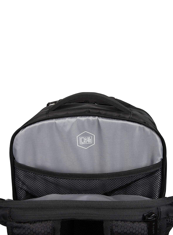Targus Work + Play Rackets 15.6-inch Backpack Laptop Bag, Black/Yellow