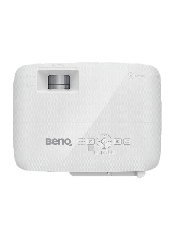 BenQ EX600 DLP Wireless Portable Meeting Room Projector, 3600 Lumens, White