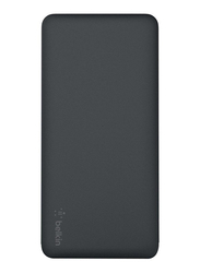 Belkin 15000mAh Pocket Power F7U021BTBLK Fast Charging Portable Power Bank, Black