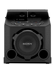 Sony Outdoor Splash Resistant Wireless Party Speaker with Microphone, Black
