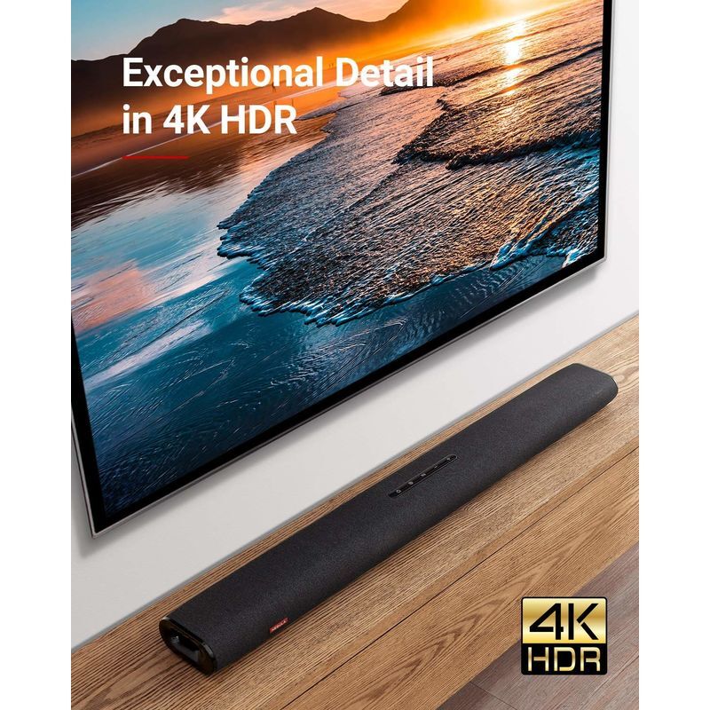 Anker Nebula Soundbar Fire TV Edition Speaker, Black