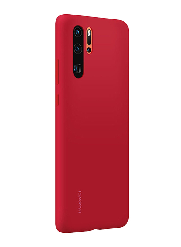 Huawei Back Case Cover for Huawei P30 Pro Mobile Phone, Red