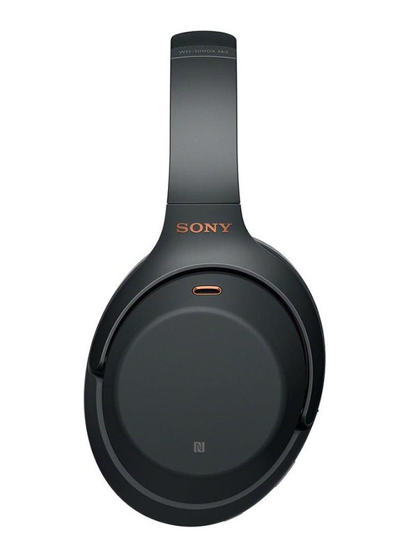 Sony WH1000XM3 Wireless Over-Ear Noise Cancelling Headphones, Black