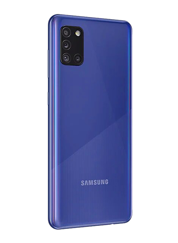 Samsung Galaxy A31 128GB Prism Crush Blue, 4GB RAM, 4G LTE, Dual Sim Smartphone