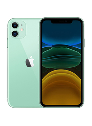 Apple iPhone 11 128GB Green, Without FaceTime, 4GB RAM, 4G LTE, Dual Sim Smartphone