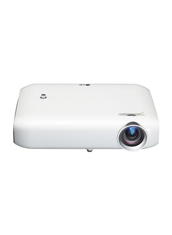 LG Minibeam PW1000G LED Wireless Portable Projector, 1000 Lumens, White