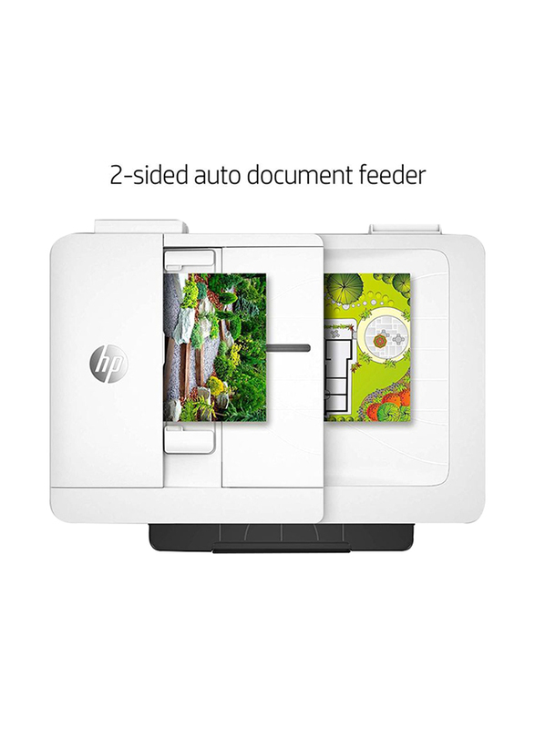 HP OfficeJet Pro 7740 G5J38A All-in-One Printer, White/Black