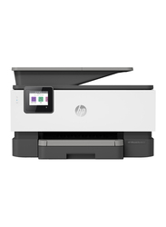HP OfficeJet Pro 9013 1KR49B All-in-One Printer, White/Black