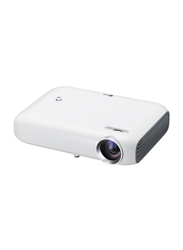 LG Minibeam PW1000G LED Wireless Portable Projector, 1000 Lumens, White