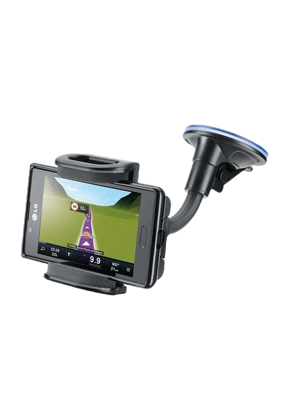 Cellular Line Big Crab Dualfix Car Mount for Smartphones, Black