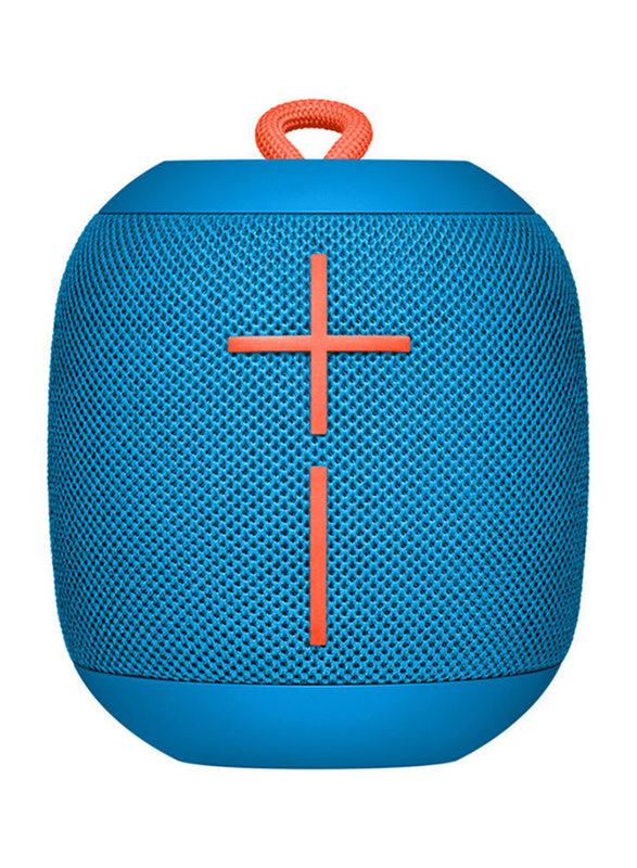 Ultimate Ears Wonderboom Water Resistant Wireless Portable Bluetooth Speaker, Blue