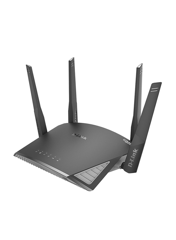 D-Link Exo DL-DIR2660 Smart Mesh Wi-Fi Router AC2600, Black