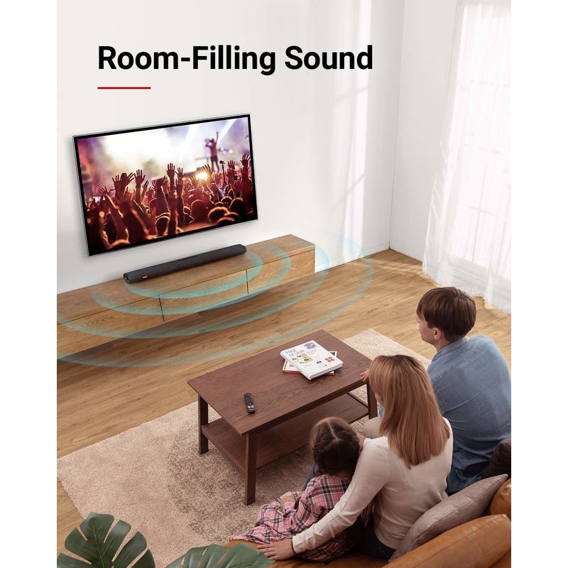 Anker Nebula Soundbar Fire TV Edition Speaker, Black
