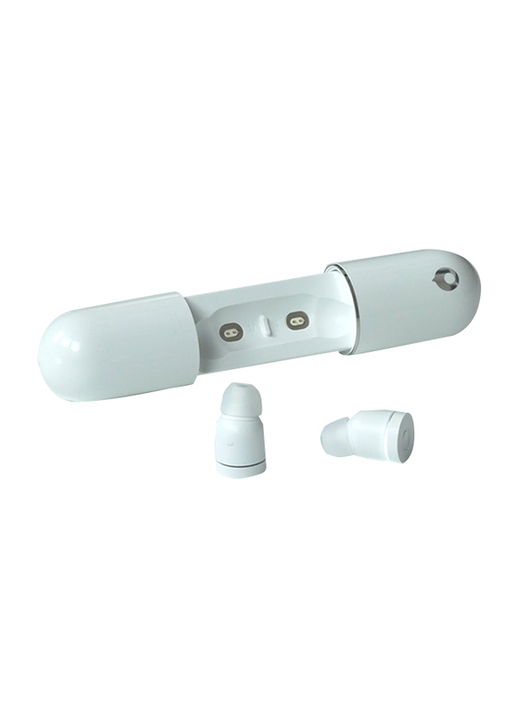 Crazybaby Air Nano True Wireless In-Ear Noise Cancelling Headphones, White