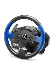 Thrustmaster T150 Force Feedback Racing Wheel for PlayStation PS4/PS3 and PC, Black/Blue