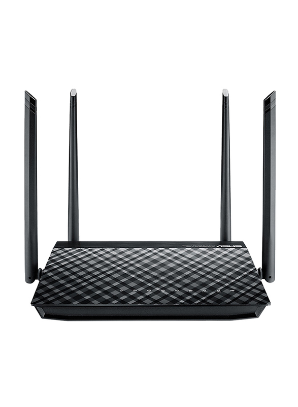 Asus ASU AC-57U RTR Dual Band Wi-Fi Router AC1200, Black