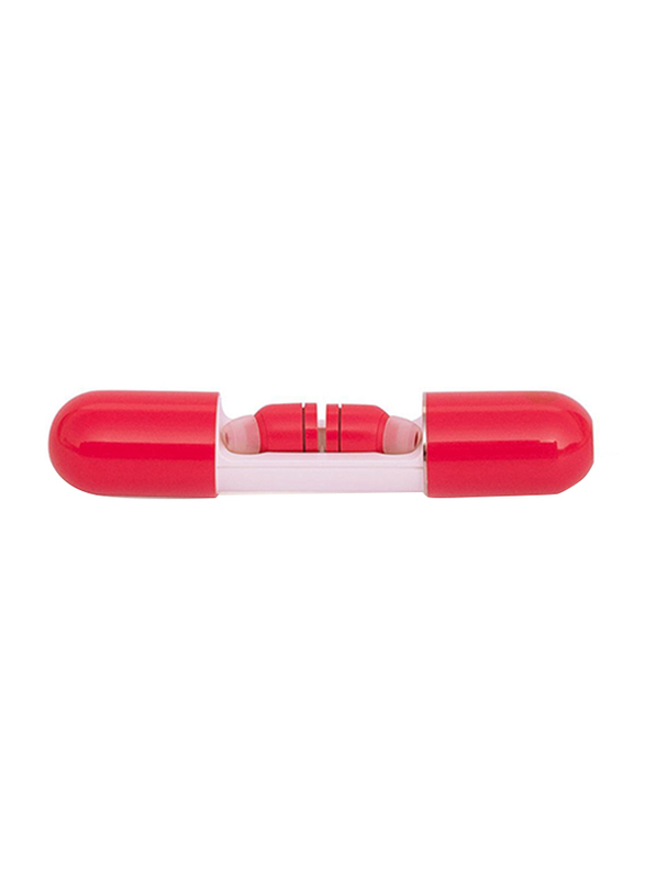 Crazybaby Air Nano True Wireless In-Ear Noise Cancelling Headphones, Red