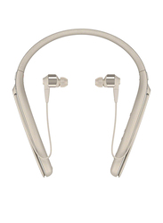 Sony WI1000X Wireless In-Ear Noise Cancelling Headphones, Champagne Gold