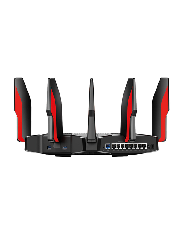 TP-Link Archer Gaming Mu-mimo Tri-Band Router AC5400, Black/Red