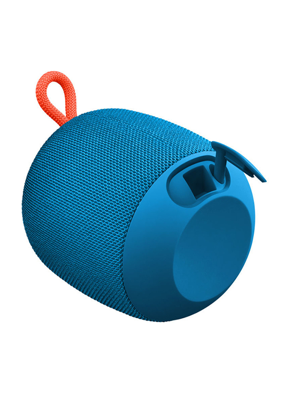 Ultimate Ears Wonderboom Water Resistant Wireless Portable Bluetooth Speaker, Blue