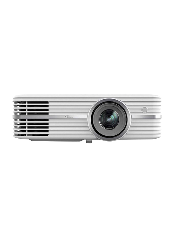 Optoma UHD40 4K Ultra HD LCD Portable Home Theatre Projector, 2400 Lumens, Built in ChromeCast, Silver