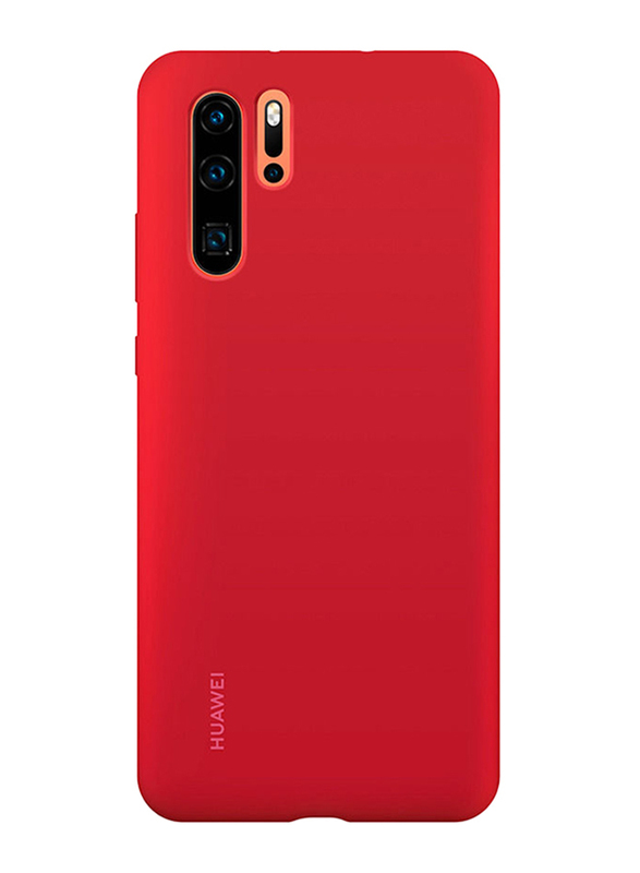 Huawei Back Case Cover for Huawei P30 Pro Mobile Phone, Red