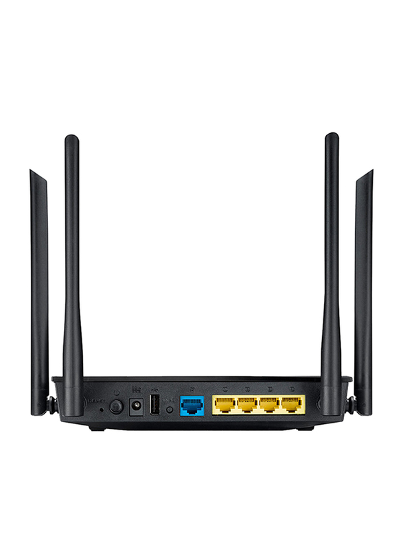 Asus ASU AC-57U RTR Dual Band Wi-Fi Router AC1200, Black