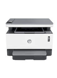 HP Neverstop Laser MFP 1200w 4RY26A All-in-One Printer, White/Black